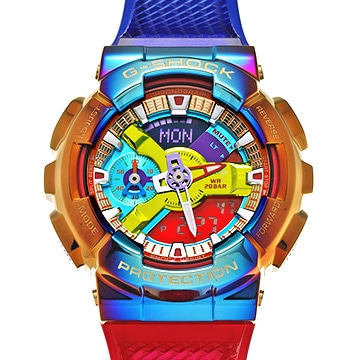 カシオ G-SHOCK メタルカバード GM-110RB-2AJF マルチカラー レディース 時計 【中古】【wristwatch】
