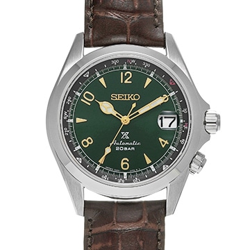 セイコー プロスペックス アルピニスト SBDC091 グリーン メンズ 時計 【中古】【wristwatch】