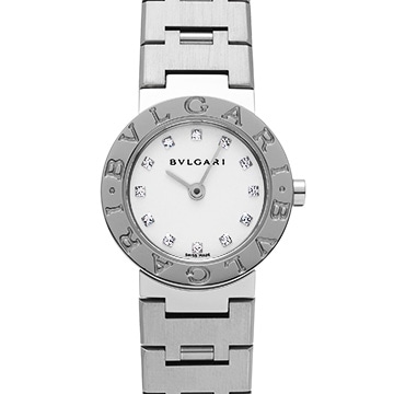ブルガリ ブルガリブルガリ BB23SS ホワイト/ダイヤモンド レディース 時計 【中古】【wristwatch】