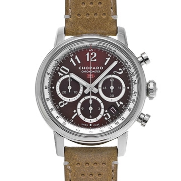 ショパール ミッレ ミリア クラシック クロノグラフ 168619-3003 ロッソアマレーナレッド メンズ 時計 【中古】【wristwatch】