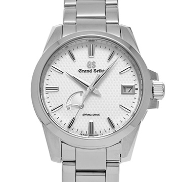 グランドセイコー ヘリテージコレクション スプリングドライブ SBGA225 ホワイト メンズ 時計 【中古】【wristwatch】