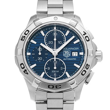 タグ ホイヤー アクアレーサー キャリバー16 クロノグラフ CAP2112.BA0833 ブルー メンズ 時計 【中古】【wristwatch】