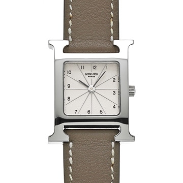 エルメス Hウォッチ HH1.210 アイボリー レディース 時計 【中古】【wristwatch】