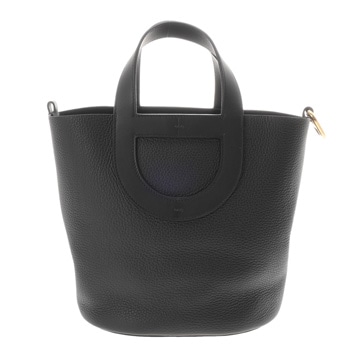 エルメス インザループ 23 ブラック トリヨンクレマンス/ヴォースイフト レディース バッグ 【中古】【bag】