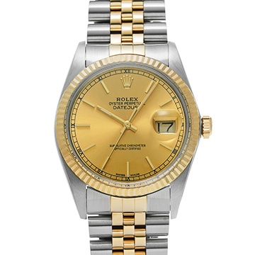 ロレックス デイトジャスト 16013 シャンパン メンズ 時計 【中古】【wristwatch】