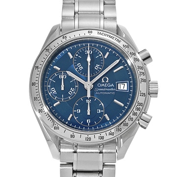 オメガ スピードマスター デイト 3513.80 ブルー メンズ 時計 【中古】【wristwatch】