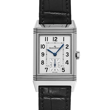 ジャガー ルクルト レベルソ クラシック ラージ スモールセコンド Q3858520 シルバー メンズ 時計 【中古】【wristwatch】