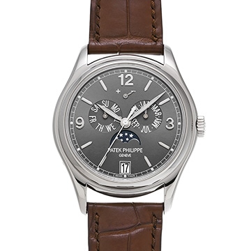 パテック フィリップ コンプリケーション アニュアルカレンダー 5146G-010 グレー メンズ 時計 【中古】【wristwatch】