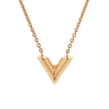 ルイ ヴィトン エセンシャルV 新型 ゴールド M00857 メタル レディース ジュエリー 【中古】【jewelry】