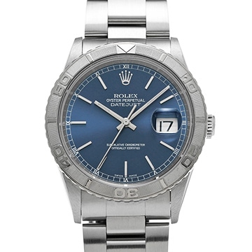 ロレックス デイトジャスト サンダーバード 16264 ブルー メンズ 時計 【中古】【wristwatch】