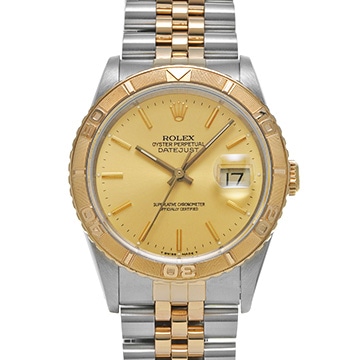 ロレックス デイトジャスト サンダーバード 16263 シャンパン メンズ 時計 【中古】【wristwatch】