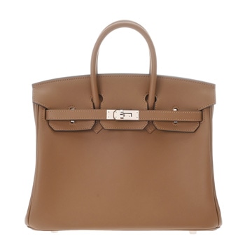 エルメス バーキン 25 ヴェルソ アルザン/ベージュマルファ ヴォースイフト レディース バッグ 【中古】【bag】