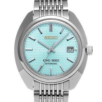 セイコー キングセイコー SDKA023 ライトブルー メンズ 時計 【中古】【wristwatch】