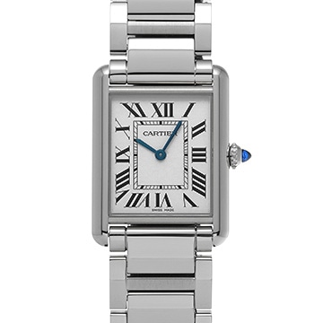 カルティエ タンク マスト LM WSTA0041 シルバー レディース 時計 【中古】【wristwatch】