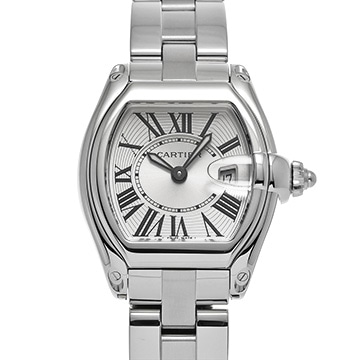 カルティエ ロードスター SM W62016V3 シルバー レディース 時計 【中古】【wristwatch】