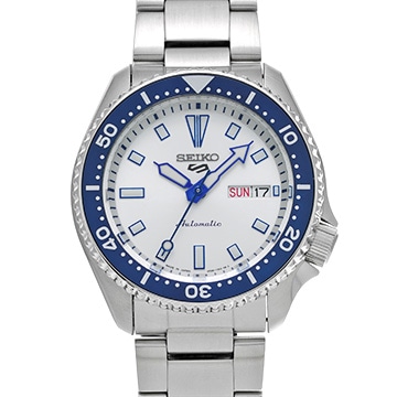 セイコー 5スポーツ THE CLOCK HOUSE限定モデル SBSA263 シルバー メンズ 時計 【中古】【wristwatch】