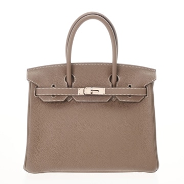 エルメス バーキン 30 エトゥープ トゴ レディース バッグ 【中古】【bag】