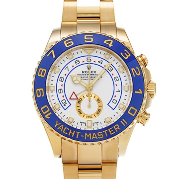 ロレックス ヨットマスターII 116688 ホワイト メンズ 時計 【中古】【wristwatch】