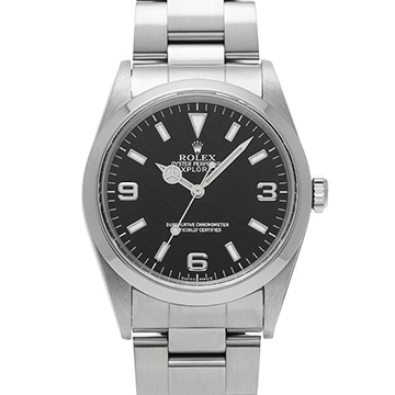 ロレックス エクスプローラー 14270 ブラック メンズ 時計 【中古】【wristwatch】