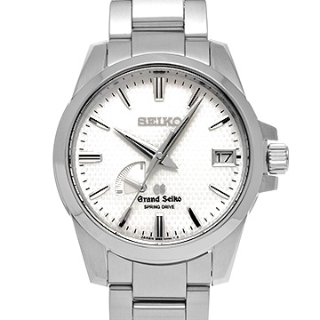 グランドセイコー ヘリテージコレクション スプリングドライブ SBGA025 シルバー メンズ 時計 【中古】【wristwatch】