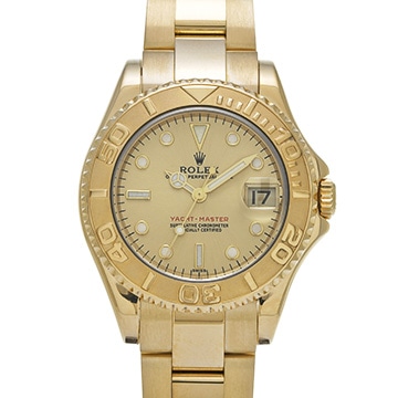 ロレックス ヨットマスター 34 168628 シャンパン ユニセックス 時計 【中古】【wristwatch】