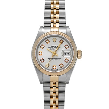 ロレックス デイトジャスト 79173G シルバー/ダイヤモンド レディース 時計 【中古】【wristwatch】