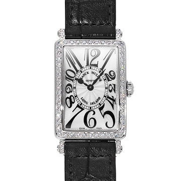 フランクミュラー ロングアイランド 902QZD1R シルバー レディース 時計 【中古】【wristwatch】
