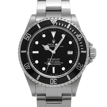 ロレックス シードゥエラー 16600 ブラック メンズ 時計 【中古】【wristwatch】