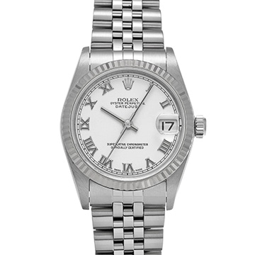 ロレックス デイトジャスト 78274 ホワイト ユニセックス 時計 【中古】【wristwatch】