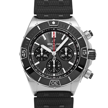 ブライトリング スーパー クロノマット B01 44 AB0136251B2S1 グレー/ブラック メンズ 時計 【中古】【wristwatch】