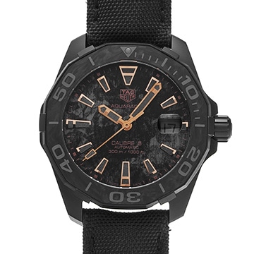 タグ ホイヤー アクアレーサー キャリバー5 WBD218A.FC6445 ブラックカーボン メンズ 時計 【中古】【wristwatch】