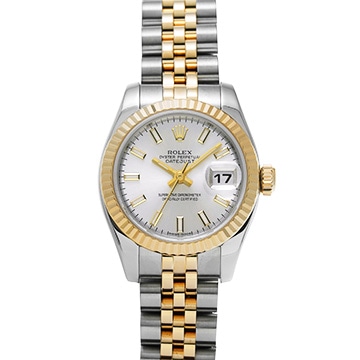 ロレックス デイトジャスト 179173 シルバー レディース 時計 【中古】【wristwatch】