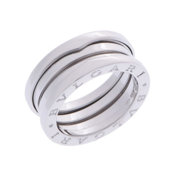 ブルガリ B.ZERO1リング #54 シルバー K18ホワイトゴールド WG レディース ジュエリー 【中古】【jewelry】