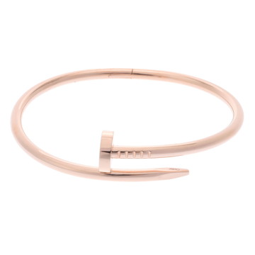 カルティエ ジュストアンクルブレスレット #17 ゴールド K18ピンクゴールド PG レディース ジュエリー 【中古】【jewelry】