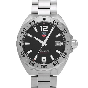タグ ホイヤー フォーミュラ1 クォーツ WAZ1112.BA0875 ブラック メンズ 時計 【中古】【wristwatch】