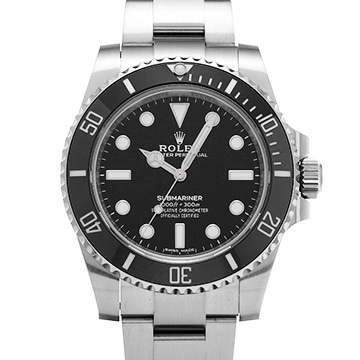 ロレックス サブマリーナ 114060 ブラック メンズ 時計 【中古】【wristwatch】