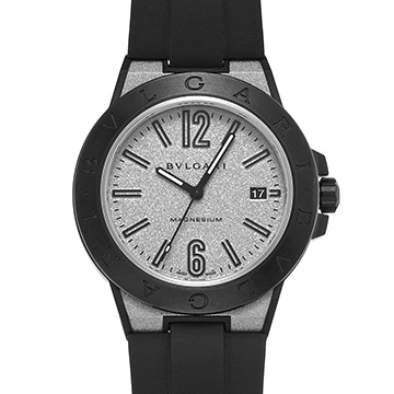 ブルガリ ディアゴノ マグネシウム DG41SMC グレー メンズ 時計 【中古】【wristwatch】
