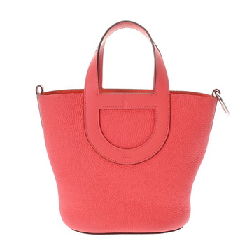 エルメス インザループ 18 ローズテキサス トリヨンクレマンス/ヴォースイフト レディース バッグ 【中古】【bag】