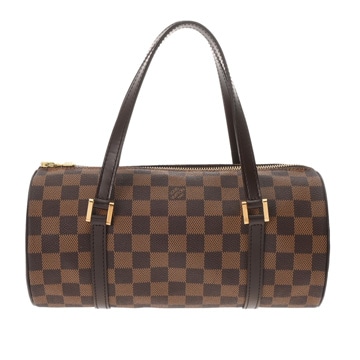 ルイ ヴィトン ダミエ パピヨン 26 エベヌ N51304 ダミエキャンバス レディース バッグ 【中古】【bag】