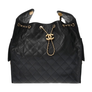 シャネル マトラッセ CHANEL 25 ミディアム ブラック AS5311 グレインドカーフレザー レディース バッグ 【中古】【bag】