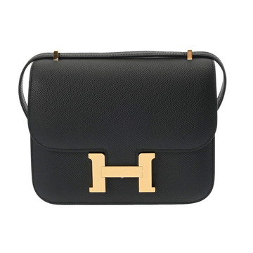 エルメス コンスタンス3 18 ミロワール ブラック ボックスカーフ レディース バッグ 【未使用】【bag】