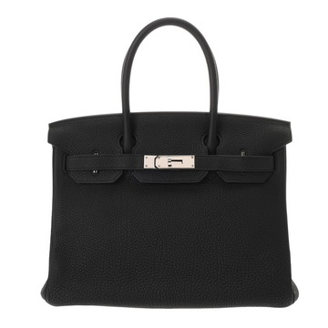 エルメス バーキン 30 ブラック トゴ レディース バッグ 【中古】【bag】