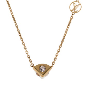 ルイ ヴィトン ネックレス・LV トランキーズ ゴールド M68059 メタル/ストラス レディース ジュエリー 【中古】【jewelry】
