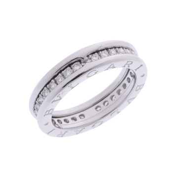 ブルガリ B.ZERO1リング XS #50 シルバー K18ホワイトゴールド WG レディース ジュエリー 【中古】【jewelry】