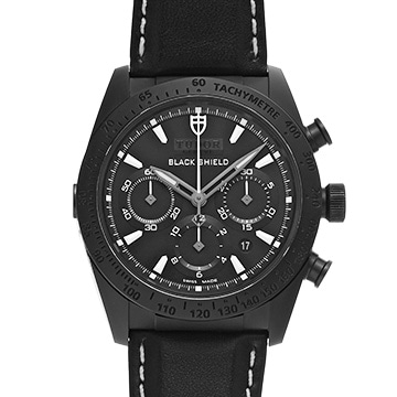 チューダー / チュードル ファストライダー ブラックシールド 42000CN ブラック メンズ 時計 【中古】【wristwatch】