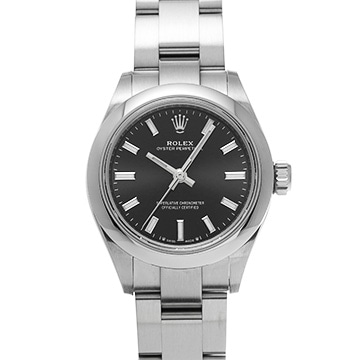 ロレックス オイスターパーペチュアル 28 276200 ブライトブラック レディース 時計 【中古】【wristwatch】