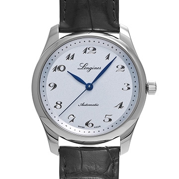 ロンジン マスターコレクション 190周年記念モデル L2.793.4.73.2 シルバー メンズ 時計 【中古】【wristwatch】