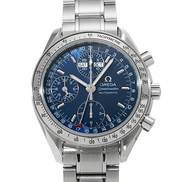 オメガ スピードマスター トリプルカレンダー 3523.80 ブルー メンズ 時計 【中古】【wristwatch】