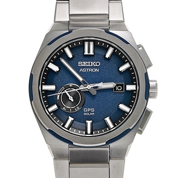 セイコー アストロン ネクスター SBXD023 ブルー メンズ 時計 【中古】【wristwatch】