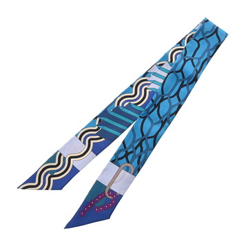 エルメス ツイリー BALLET AQUATIQUE マルチカラー シルク100％ レディース 【中古】【other】